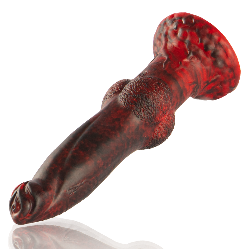 EPIC - PROMETHEUS DILDO TITAN IN FLAMES UPPLADDNINGSBAR FJÄRRKONTROLL