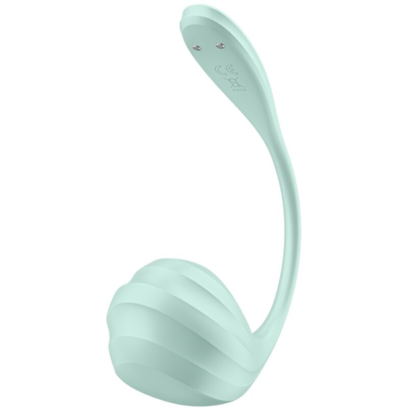 SATISFYER - SMOOTH PETAL G-PISTEEN STIMULAATTORI VESIVIHREÄ ILMAINEN SOVELLUS