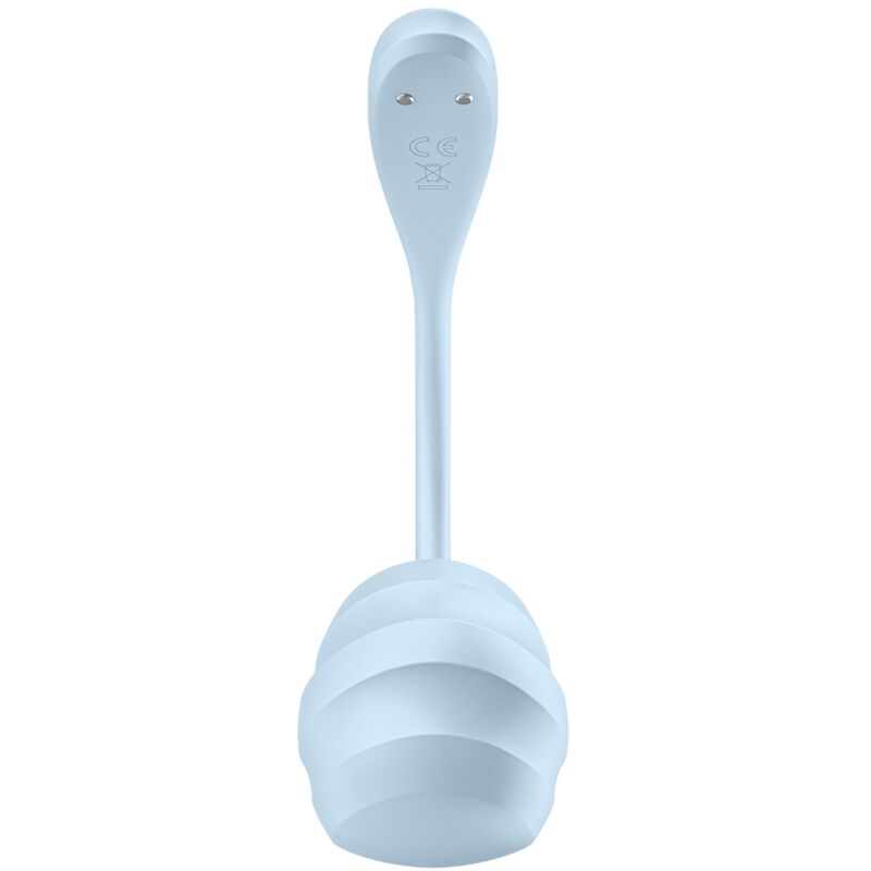 SATISFYER - SMOOTH PETAL G-PISTEEN STIMULAATTORI, TAIVAANSIININEN, ILMAINEN SOVELLUS