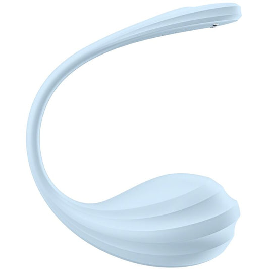 SATISFYER - SMOOTH PETAL G-PISTEEN STIMULAATTORI, TAIVAANSIININEN, ILMAINEN SOVELLUS