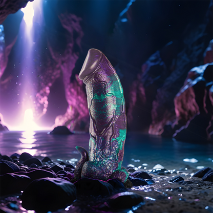 EPIC - BASILISK DILDO DUBBEL SKALIG NJUTNING STOR STORLEK