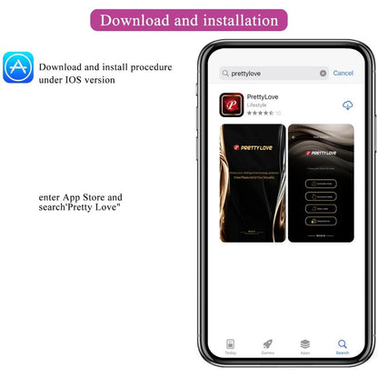 PRETTY LOVE - ETHAN LADATTAVA VIBRAATORI LILA