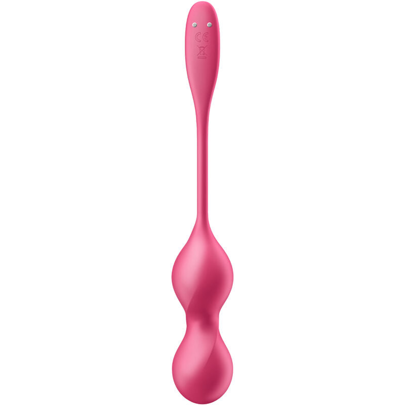 SATISFYER - LOVE BIRDS 2 VÄRISEVÄÄ KEGEL-PALLOA + ILMAINEN SOVELLUS