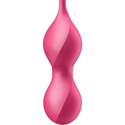 SATISFYER - LOVE BIRDS 2 VÄRISEVÄÄ KEGEL-PALLOA + ILMAINEN SOVELLUS