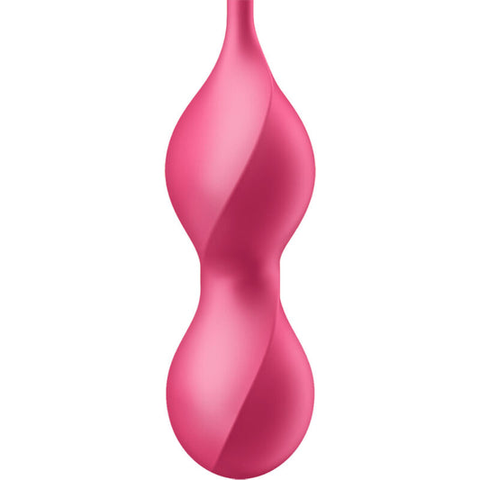 SATISFYER - LOVE BIRDS 2 VÄRISEVÄÄ KEGEL-PALLOA + ILMAINEN SOVELLUS