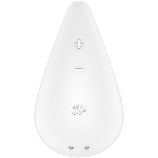 SATISFYER - DEW DROP -VIBRAATTORI, VALKOINEN, MUKAVA