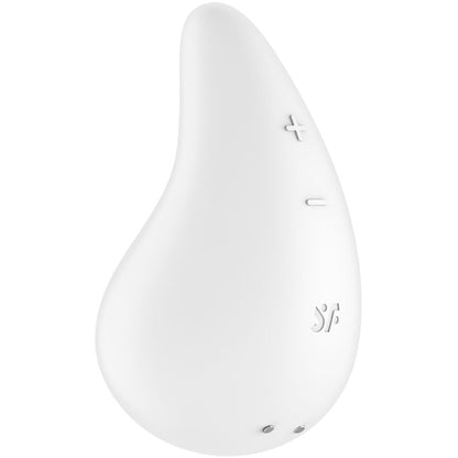SATISFYER - DEW DROP -VIBRAATTORI, VALKOINEN, MUKAVA