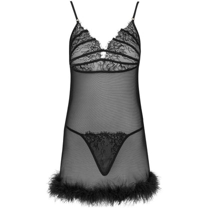 LIVCO CORSETTI FASHION - ZERUNAM-SETTI BABYDOLL + MUSTAT STRINGIT