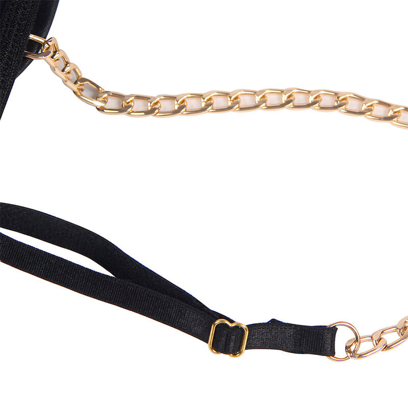 SUBBLIME - MUSTA KETJUHENKILÖLLINEN BODY L/XL