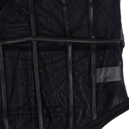 SUBBLIME - MUSTA KETJUHENKILÖLLINEN BODY L/XL