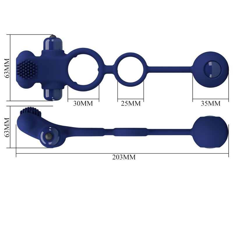 PRETTY LOVE - REMINGTON KAKSOISVÄRÄISYRENGAS TULPALLA SININEN
