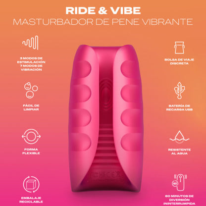 DUREX - TOY RIDE &amp; VIBE -VIBRAATTORIMASTURBAATTORI