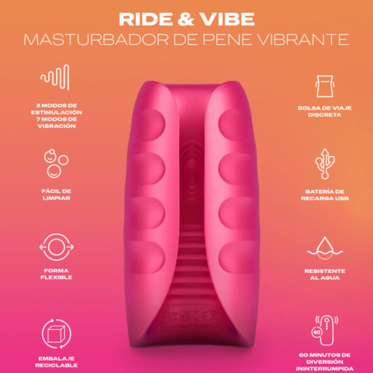 DUREX - TOY RIDE &amp; VIBE -VIBRAATTORIMASTURBAATTORI