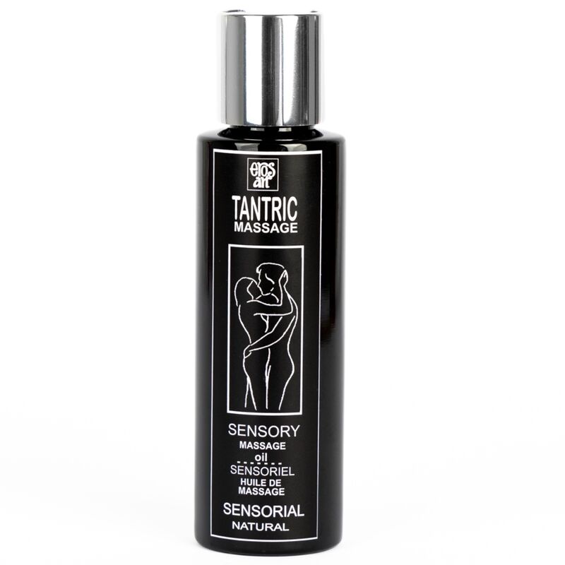 EROS-ART - LUONNOLLINEN TANTRISEN HIERONTAÖLJY JA NEUTRAALI AFRODISAAKKI 100 ML