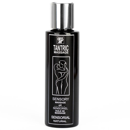 EROS-ART - LUONNOLLINEN TANTRISEN HIERONTAÖLJY JA NEUTRAALI AFRODISAAKKI 100 ML