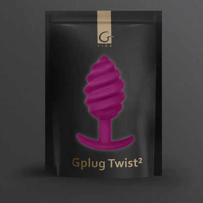 G-VIBE - GPLUG TWIST 2 LILA ANALPLUGG