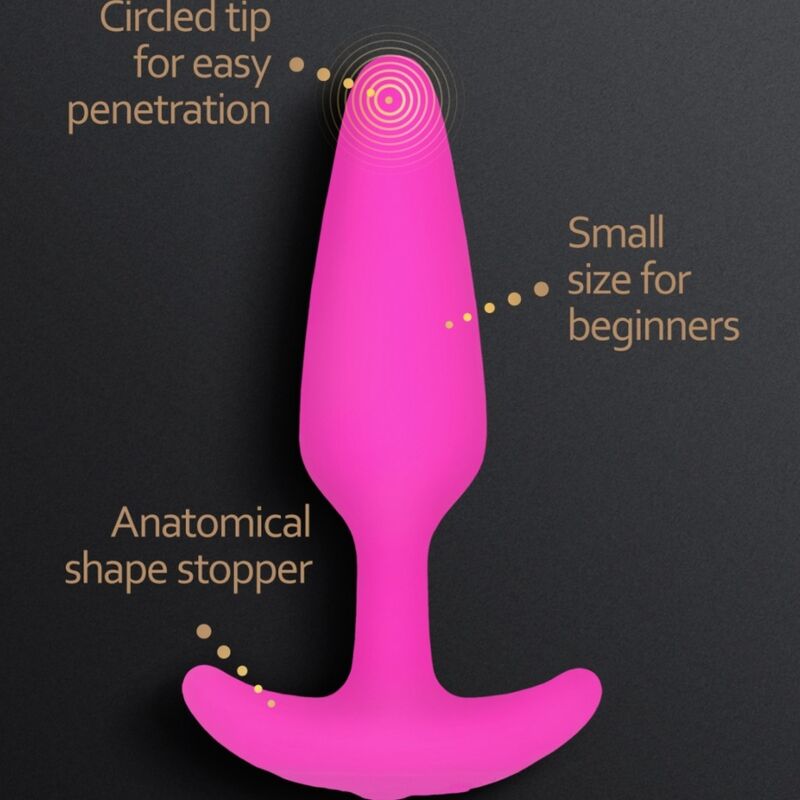 G-VIBE - GPLUG VIBRATORPLUGG ANAL XS FUCHSIA