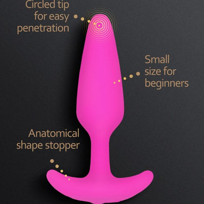 G-VIBE - GPLUG VIBRATORPLUGG ANAL XS FUCHSIA