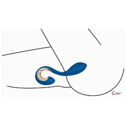 G-VIBE - GPOP 2 G- JA P-PISTEVIBRAATTORI INDIGO SININEN