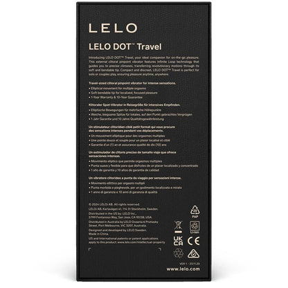 LELO - DOT TRAVEL KLITORISSTIMULAATORI VIOLETTI