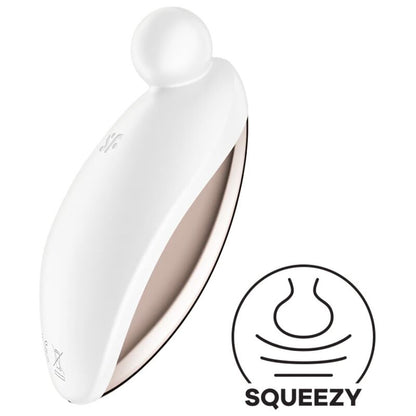 SATISFYER - SPOT ON 2 -LAY-ON-VIBRAATTORI VALKOINEN
