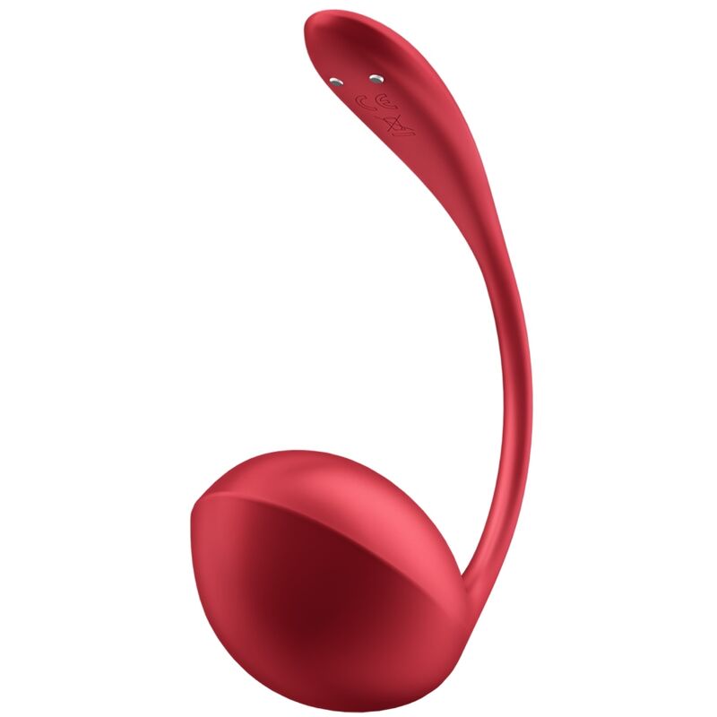 SATISFYER - SHINY PETAL G-PISTEEN KAUKOSÄÄDIN PUNAINEN ILMAINEN SOVELLUS