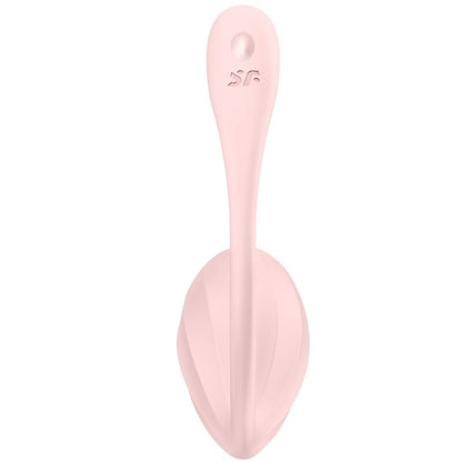 SATISFYER - RIBBED PETAL -KAUKOSÄÄDIN G-PISTESTIMULAATTORI, ROSE, ILMAINEN SOVELLUS