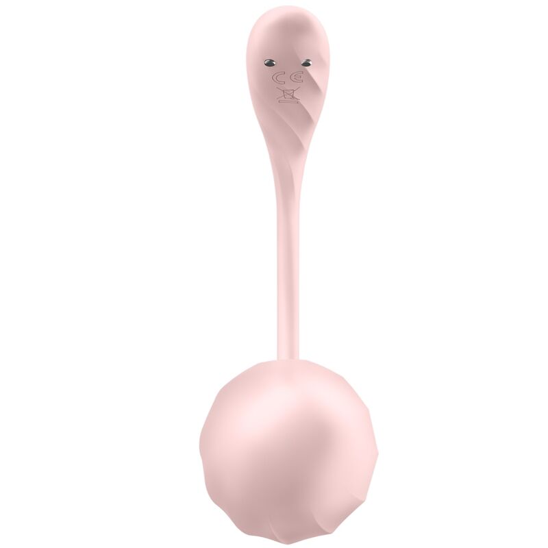 SATISFYER - RIBBED PETAL -KAUKOSÄÄDIN G-PISTESTIMULAATTORI, ROSE, ILMAINEN SOVELLUS