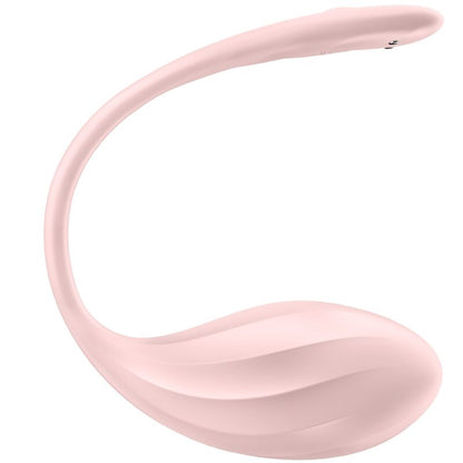 SATISFYER - RIBBED PETAL -KAUKOSÄÄDIN G-PISTESTIMULAATTORI, ROSE, ILMAINEN SOVELLUS