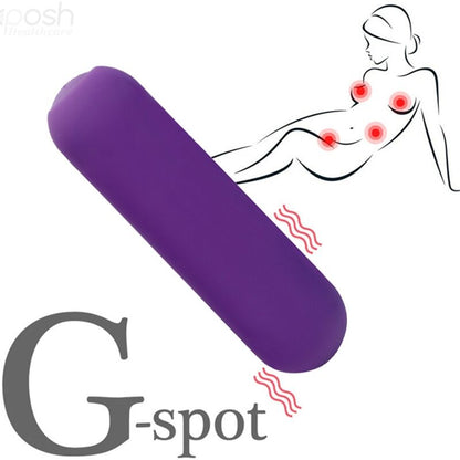 ARMONY - SPLASH JOIE -VIBRAATTORILUODA SILIKONI-KAUKOSÄÄDIN 10 VÄRINÄÄ 75 X 19 CM VIOLETTI