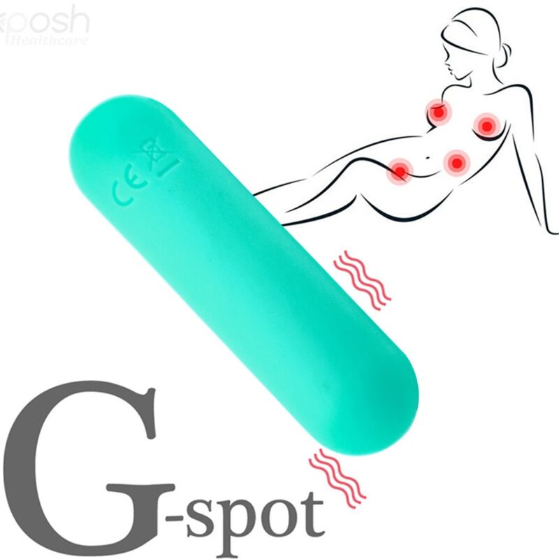 ARMONY - SPLASH JOLINE -VIBRAATORILUODA SILIKONI-KAUKOSÄÄDIN 10 VÄRINÄÄ 65 X 15 CM VIHREÄ