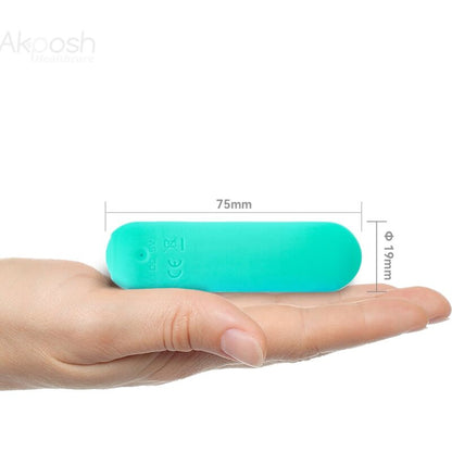 ARMONY - SPLASH JOIE -VIBRAATORILUODA SILIKONI-KAUKOSÄÄDIN 10 VÄRINÄÄ 75 X 19 CM VIHREÄ