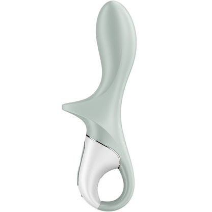 SATISFYER - AIR PUMP BOOTY 3 -PUHALLETTAVA ANAALIVIBRAATORI, HARMAANVIHREÄ
