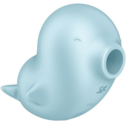 SATISFYER - SASSY SEAL -STIMULAATTORI JA VIBRAATORI SININEN