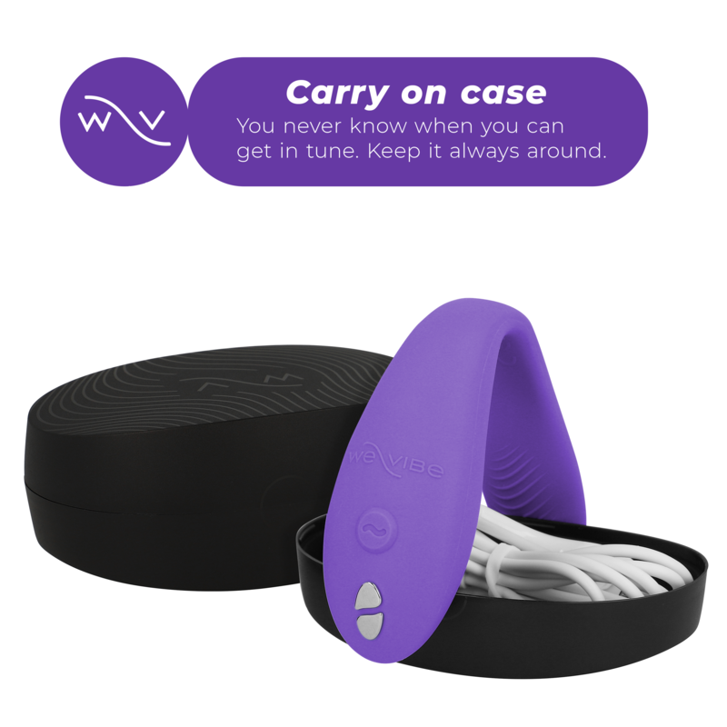 WE-VIBE - SYNC GO KAKSOISSTIMULAATTORI VIOLETTI
