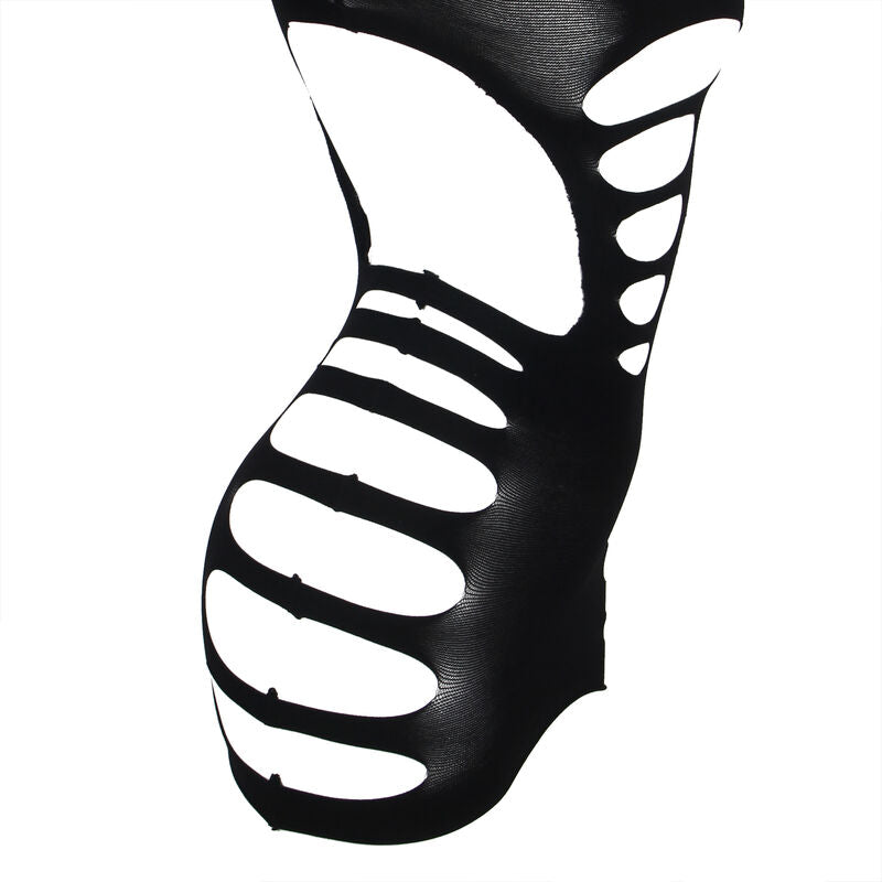 SUBBLIME - 952266 PITKÄHIHAINEN ELASTINEN VERKKOMEKKO MUSTA, YKSI KOKO