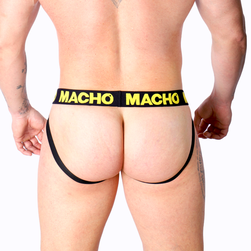 MACHO - MX25A JOCK LYCRA KELTAINEN XL
