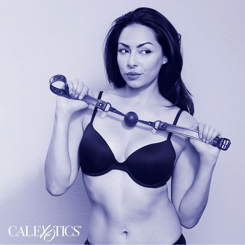 CALEXOTICS - YÖLLINEN PALLOSUULAKE SILIKONI MUSTA