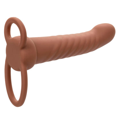 CALEXOTICS - MAXX RIBBED DUAL PENETRATOR 10 VIBRAATIOTA RUSKEA