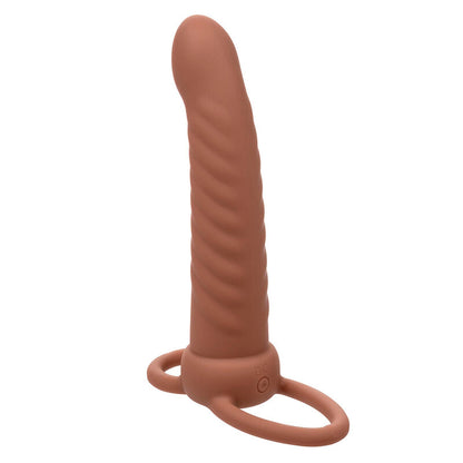 CALEXOTICS - MAXX RIBBED DUAL PENETRATOR 10 VIBRAATIOTA RUSKEA