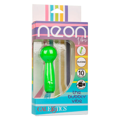 CALEXOTICS - NEON VIBES THE BUBBLY VIBE MINI HIERONTALAITE 10 VÄRINÄÄ VIHREÄ