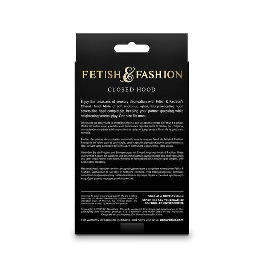 NS UUTUUDET - FETISSIO &amp; MUOTI SULJETTU HUPPU NAILON VALKOINEN