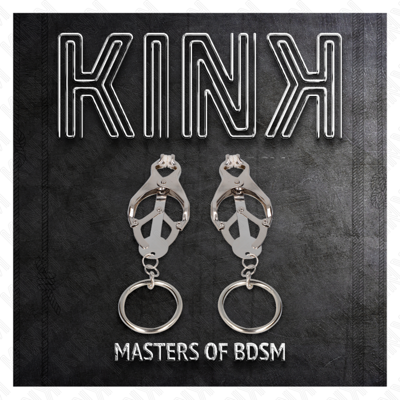 KINK - O-RENGAS JAPANILAISET APILAMUOLISET NÄNNIPIDIKKEET HOPEA