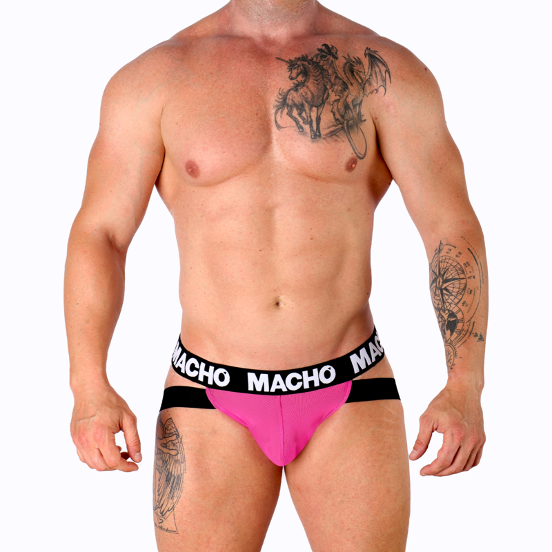 MACHO - MX28FR JOCK VAALEANPUNAINEN NEON XL