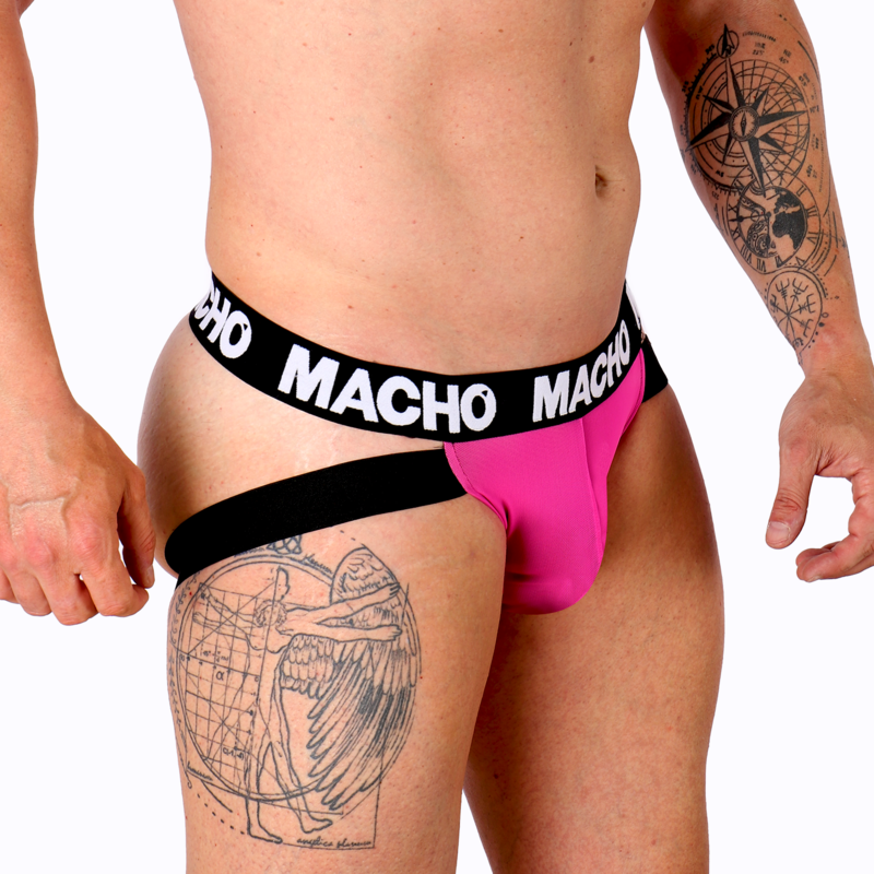 MACHO - MX28FR JOCK VAALEANPUNAINEN NEON XL