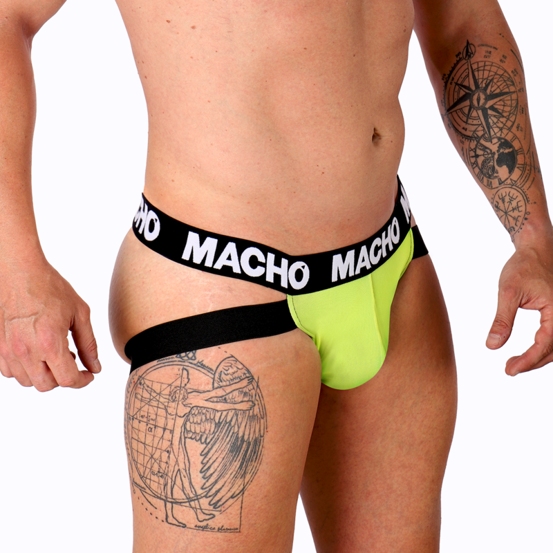 MACHO - MX28FR JOCK VAALEANPUNAINEN NEON XL