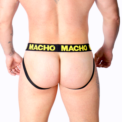 MACHO - MX25A JOCK LYCRA KELTAINEN XL