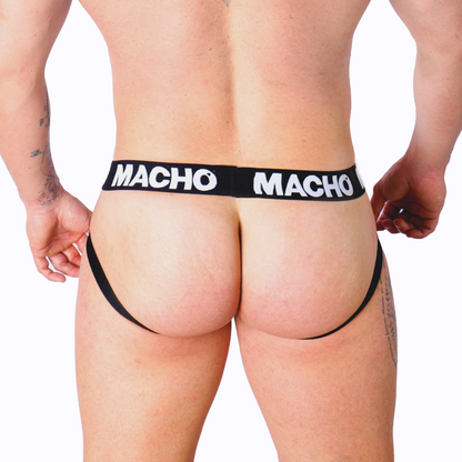 MACHO - MX26X1 JOCK GRID VALKOINEN XL