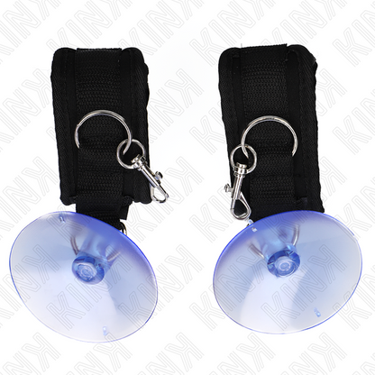 KINK - IMUKUPILLINEN RANNETUKI MUSTA 29-40 CM X 5 CM