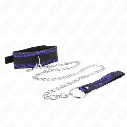 KINK - LYHYT SAMETTIPITSIKAULAKAULAKORU VYÖLLÄ 105 CM NAILONREUNALLA 44 X 5,5 CM